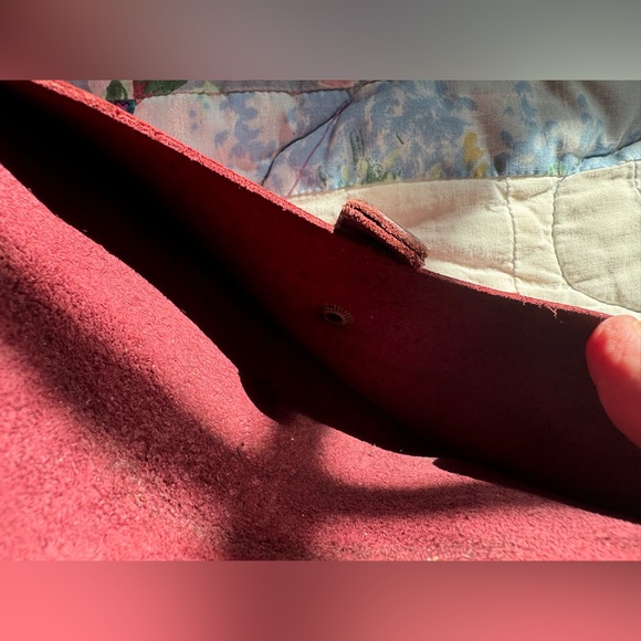 Purple leather wallet Etsy - Picture 4 of 6